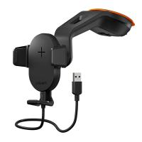 Cygnett EasyMount Car Window Mount Fixed Arm with 10W Fast Wireless Charger