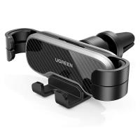 UGreen Gravity Drive Retractable Car Air Vent Phone Holder - Black