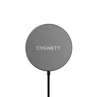 Cygnett MagCharge Magnetic Wireless Charging Cable - Black 1.2M