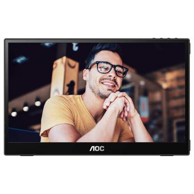 AOC 15.6in FHD IPS USB-C Portable Monitor (16T3E) - OPENED BOX 90112