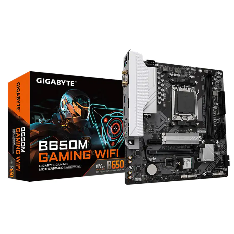Gigabyte B650M GAMING WIFI AM5 mATX Motherboard (B650M GAMING WIFI)