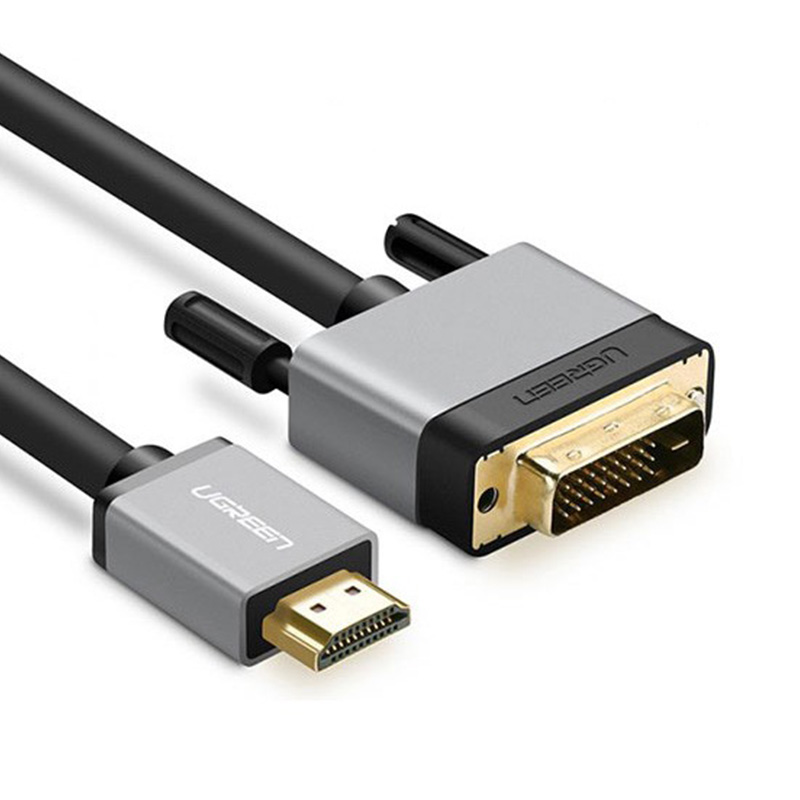 UGreen HDMI to DVI 24+1 Cable M/M Cable - 5m (20889)