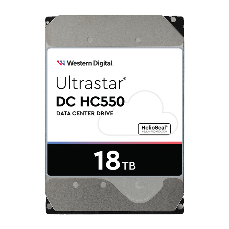 Western Digital Ultrastar DC HC550 18TB 7200RPM 3.5in SAS Hard Drive (0F38353)