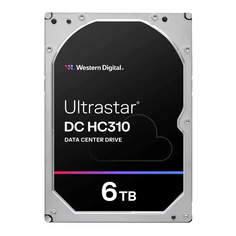 Western Digital 6TB Ultrastar DC HC310 7200RPM 3.5in SAS Hard Drive (0B36047)