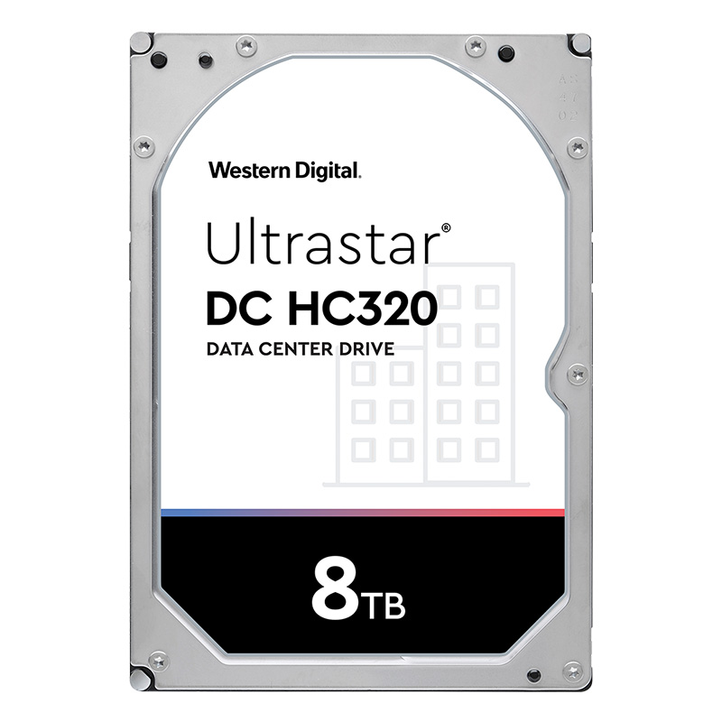 Western Digital Ultrastar DC HC320 8TB 7200RPM 3.5in SATA Hard Drive (0B36404)