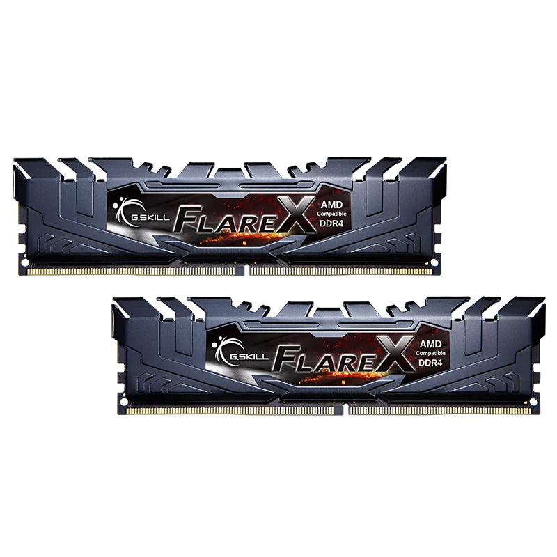 G.Skill 16GB (2x8GB) F4-3200C16D-16GFX FlareX 3200MHz DDR4 RAM