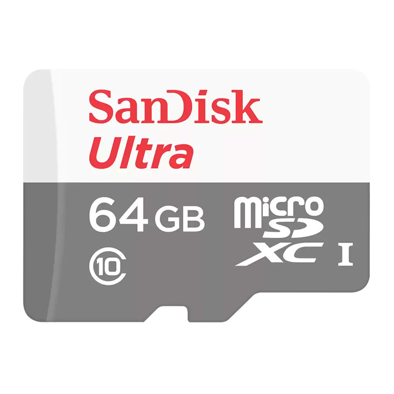 SanDisk 64GB Ultra UHS-I Class 10 100MB/s MicroSDXC Card