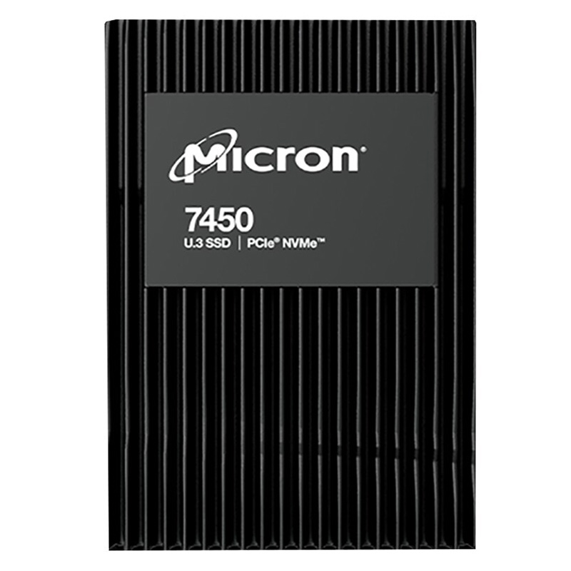 Micron 7450 PRO 3.84TB 2.5in U.3 PCIe 4.0 NVMe Enterprise SSD (MTFDKCB3T8TFR-1BC1ZABYYR)