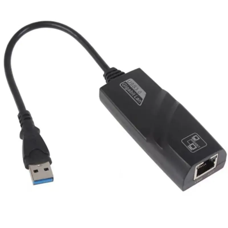 Hoppac Adattatore USB Ethernet,USB 3.0 a 10 100 1000 Gigabit Ethernet,  Adattatore Di Rete Lan,Adatt