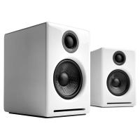 Audioengine 2+ Wireless Desktop Speakers - Gloss White