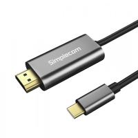 Simplecom USB-C to HDMI Cable 1.8M (6ft) 4K@30Hz (DA321)