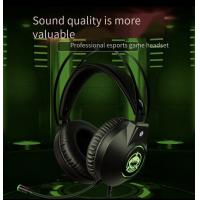 Green-Shark-s-New-Esports-Headphones-7-1-Noise-Reduction-Game-USB-with-Cable-Earphones-2