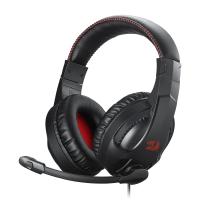 Redragon H211 Cronus Black Wired Gaming Headset, Stereo Surround Sound, 40 mm Drivers, Over-Ear Headphones Works for PC/PS5/XBOX/NS