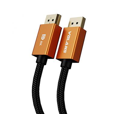 Volans Ultra 8K DisplayPort to DisplayPort V1.4 Cable 1m (VL-DD81) - OPENED BOX 90552