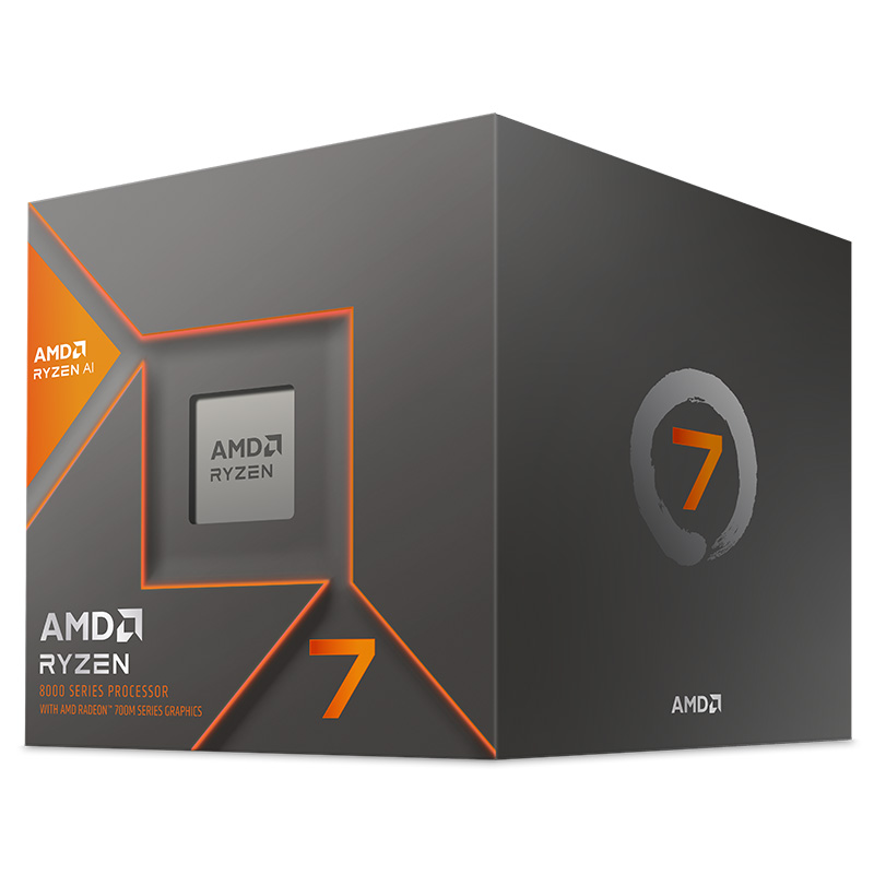AMD Ryzen 7 8700G AI 8 Core AM5 5.10GHz CPU Processor (100-100001236BOX)