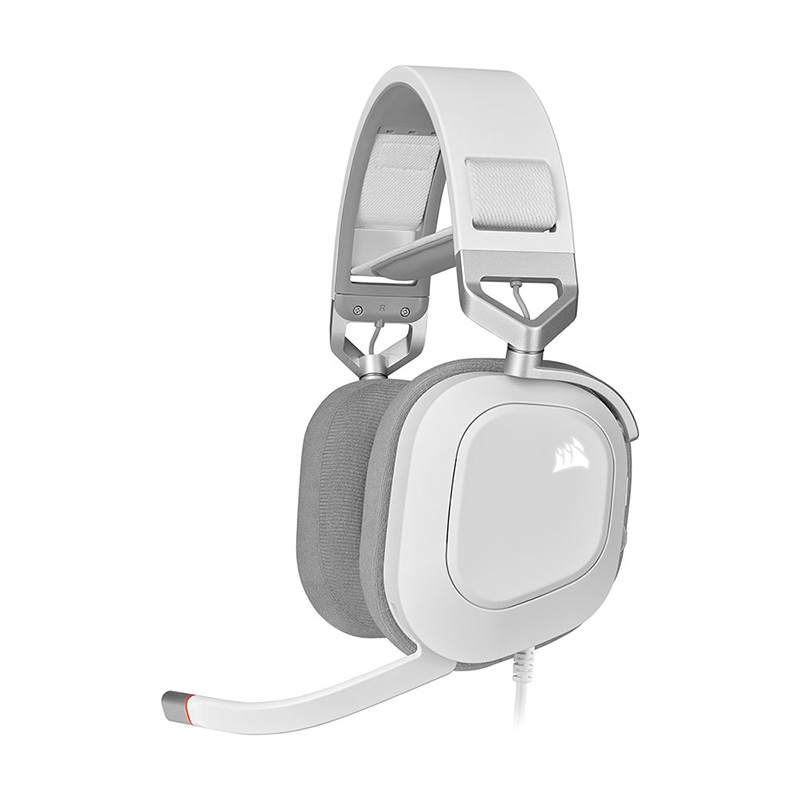 Corsair HS80 RGB Wired USB Headset - White (CA-9011238-AP)