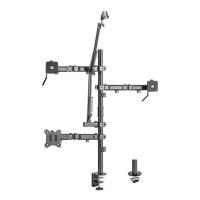 Brateck All-in-One Single-Monitor Studio Setup Desktop Mount Fix for 17in to 32in 9Kg (MDS10-1)