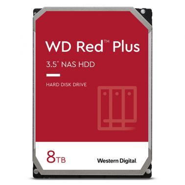 Western Digital 8TB Red Plus 5640RPM 3.5in NAS Hard Drive (WD80EFPX) - OPENED BOX 86760