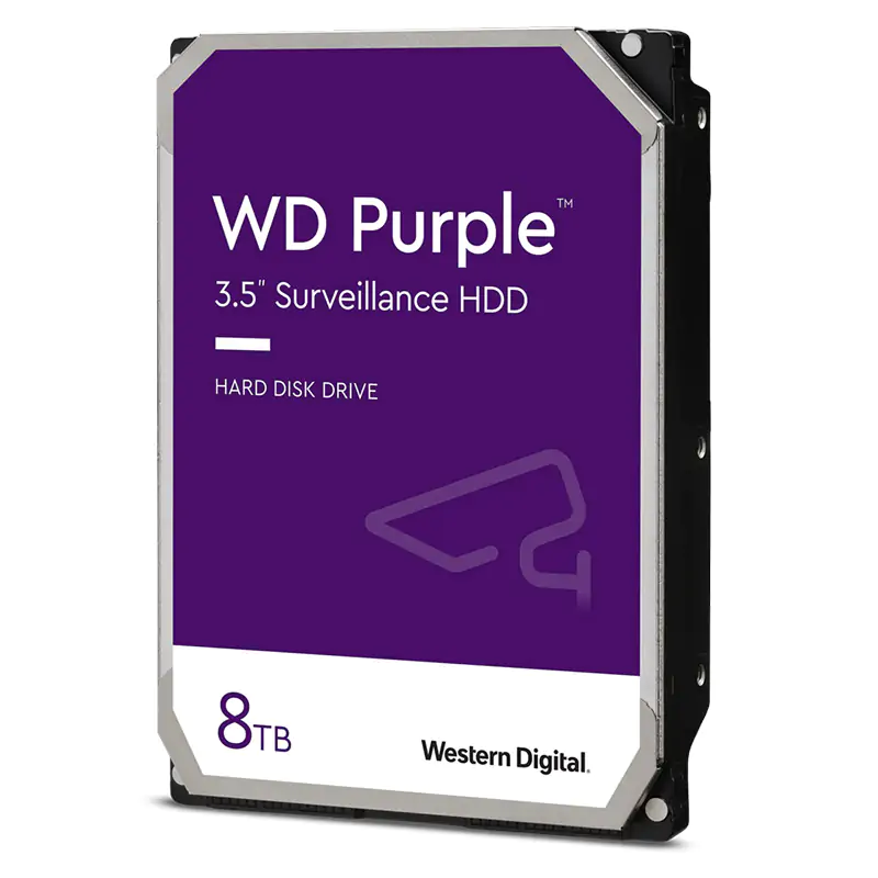 ウェスタンデジタル 8TB パープル 5640RPM WD 2024年製 Western Digital 8TB Purple 5640RPM 3.5in SATA Surveillance Hard