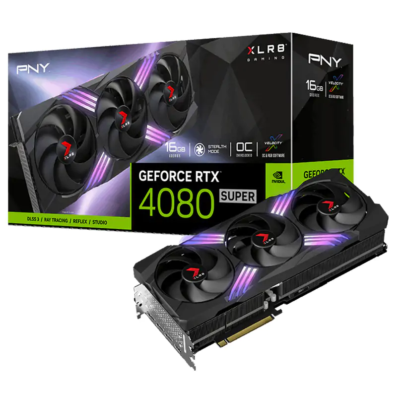 ‪‪❤︎‬ PNY GeForce RTX 4080 Super XLR8 Gaming Verto EPIC-X RGB OC