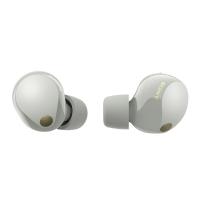 Sony WF-1000XM5 Wireless Noise Canceling Earbuds - Platinum Silver
