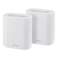 Asus ExpertWiFi EBM68 WiFi6 Mesh Router - 2 Pack White (EBM68(W-2-PK))