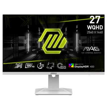 MSI MAG 27in WQHD 180Hz Rapid IPS Gaming Monitor (MAG 274QRFW) - OPENED BOX 85924