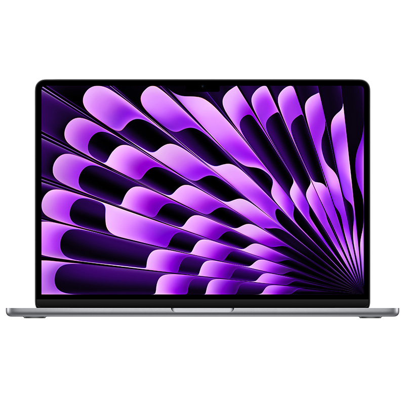 Apple 15in MacBook Air - Apple M3 Chip 8 Core CPU 10 Core GPU 512GB SSD 16GB RAM- Space Grey (MXD13X/A)