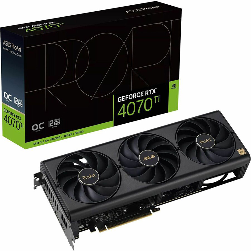 Asus GeForce RTX 4070 Ti ProArt OC 12G Graphics Card (PROART-RTX4070TI-O12G)