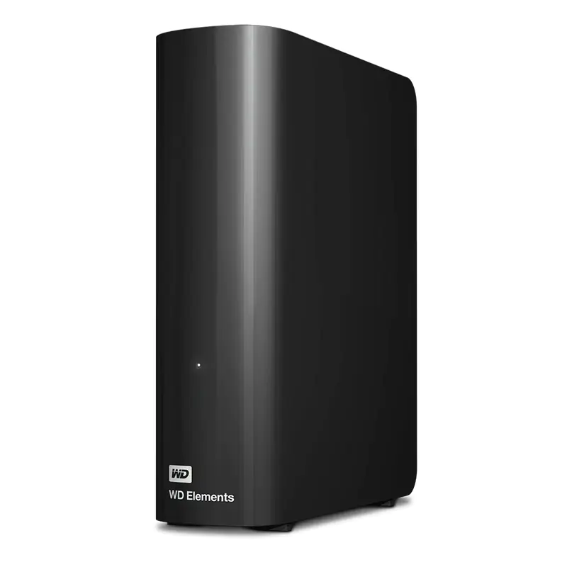 Western Digital 12TB Elements USB 3.0 Desktop External HDD (WDBBKG0120HBK-AESN)