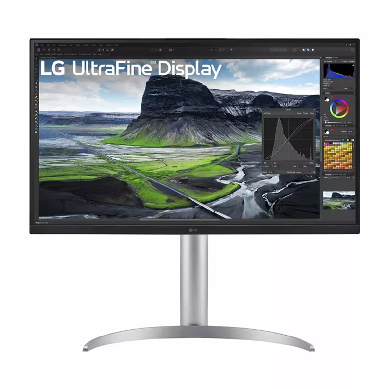 LG 27in UltraFine 27in 4K UHD Nano IPS VESA USB Type-C Monitor (27UQ85RV-W)