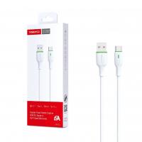 Charging-Cables-Silicone-USB-Type-C-Cable-6A-Charging-Cable-Super-Fast-Data-White-1