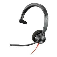 Poly Blackwire 3310 Wired On-ear Mono Headset (213928-01)