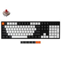 Keychron C2 USB Wired Keyboard Hot-Swappable Gateron RGB Backlit 104 Keys Mechanical Keyboard - Red Switch (KBKCC2H1RED)