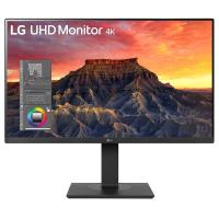 LG 24in UHD 4K IPS Business Monitor - with Built in Speakers (27BQ65UB-B)