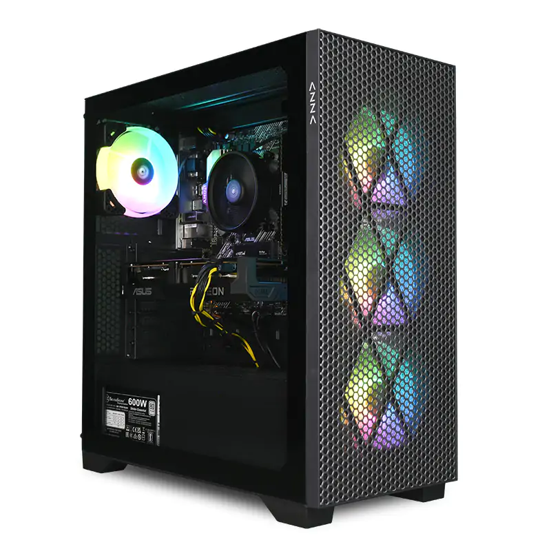 高性能ゲーミングPC RYZEN5 5500 RX6600XT ryzen5 5500 RX6600】 ゲーミングPC 超静音