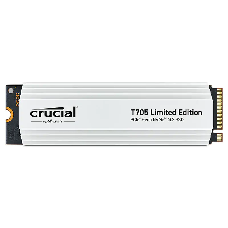 内蔵型SSD Crucial T705 SSD 2TB CT2000T705SSD5-JP Crucial T705 2TB PCIe Gen5 NVMe M.2 SSD with heatsink