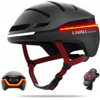 Bike-Helmets-LIVALL-EVO21-Smart-Bike-Helmet-with-Light-Smart-Helmet-with-Wide-Angle-Light-Turn-Signals-Brake-Warning-Light-Black-L-58-62cm-10