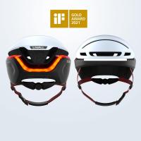 Bike-Helmets-LIVALL-EVO21-Smart-Bike-Helmet-with-Light-Smart-Helmet-with-Wide-Angle-Light-Turn-Signals-Brake-Warning-Light-White-L-58-62cm-11
