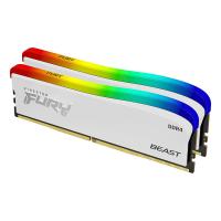 Kingston 16GB (2x8GB) KF432C16BWAK2/16 Fury Beast RGB SE 3200MHz DDR4 RAM - White
