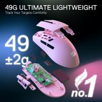 Redragon-M916-PRO-3-Mode-Wireless-49G-Ultra-Light-26K-DPI-Gamer-Gaming-Mouse-1K-Hz-Pink-4