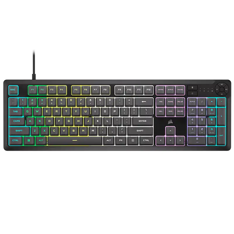 Corsair K55 Core RGB Gaming Keyboard - Grey (CH-9226D65-NA)