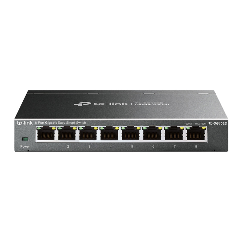 TP-LINK 8-port Gigabit Easy Smart Switch (TL-SG108E)