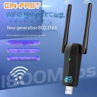 CINFASTusb3.0 wifi6 USB wireless dual-band AX1800M high-speed 5G WiFi receiver