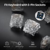 Office-Electronics-LTC-Jerrzi-Tactile-Switches-for-Mechanical-Keyboard-DIY-5-Pin-40gf-Tactile-Switches-Plate-Mounted-Compatible-for-MX-Mechanical-Keyboard-70PCS-4