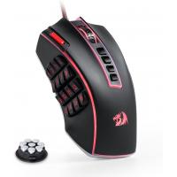 Redragon M990 MMO 32000 DPI Wired RGB Gamer 23 Programmable Buttons, 16 Side Macro Keys Gaming Mouse，Black
