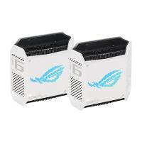 Asus ROG Rapture GT6 AX10000 Tri-Band Wi-Fi 6 White Gaming Mesh System - 2 Pack (GT6 (W-2-PK))