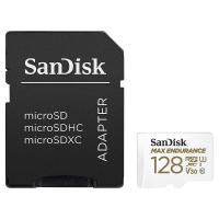 SanDisk 128GB Max Endurance V30 C10 U3 MicroSDXC Card with Adapter (SDSQQVR-128G-GN6IA)