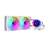 Water-Cooling-GameMax-IecChill-240V-White-Liquid-CPU-Cooler-240mm-Addressable-RGB-PWM-Pump-Fans-250W-TDP-AIO-Water-Cooler-14