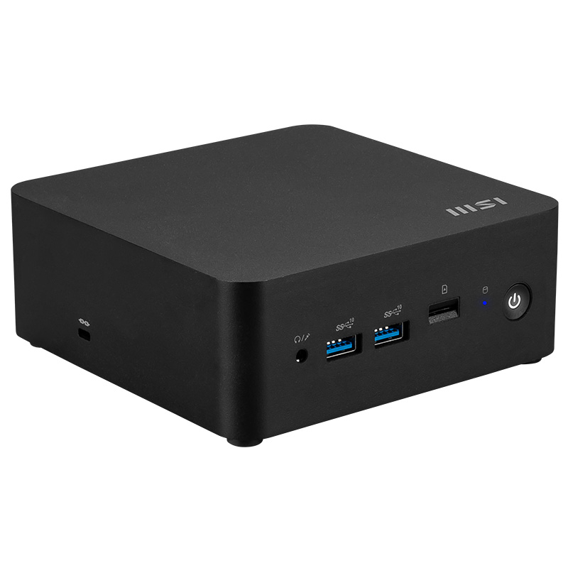 MSI Cubi 1M Intel Core 3-100U Barebone Mini PC - Black (Cubi NUC 1M-003BAU)